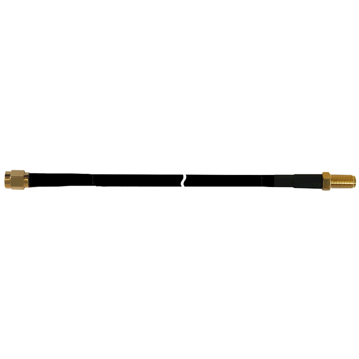 SMA male to SMA female Ultra Low Loss Double Shielded RG58 Cable Extension 5 meters (C29-SP-5SJ)